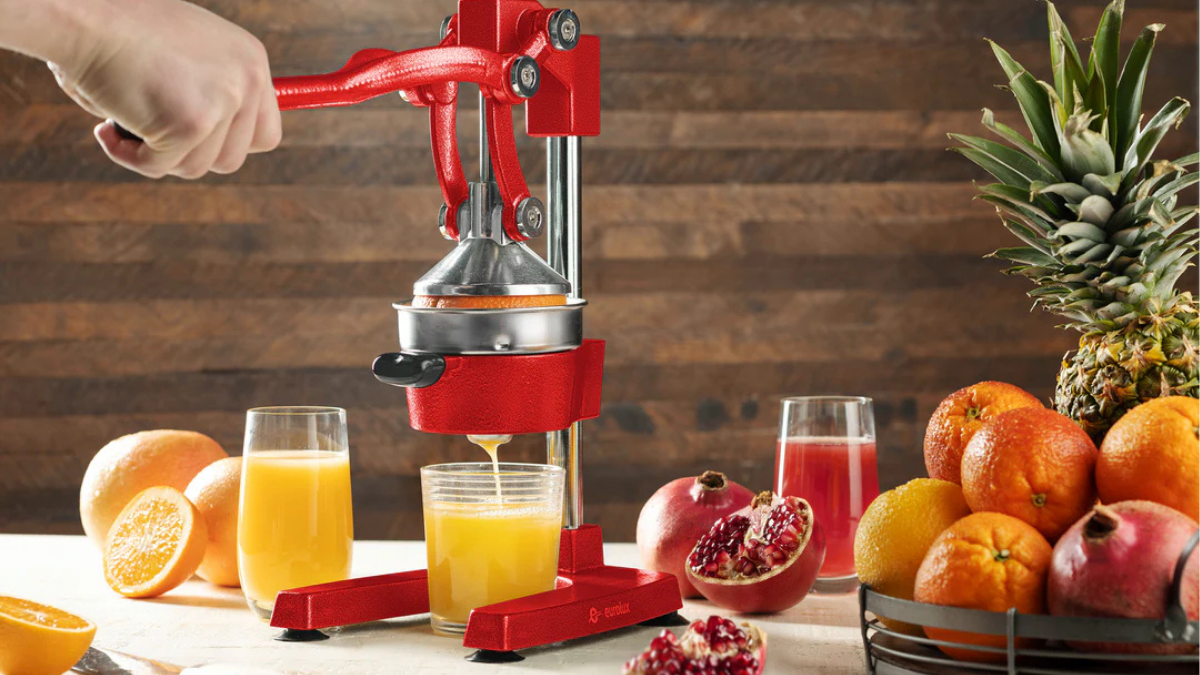 cast iron juicer